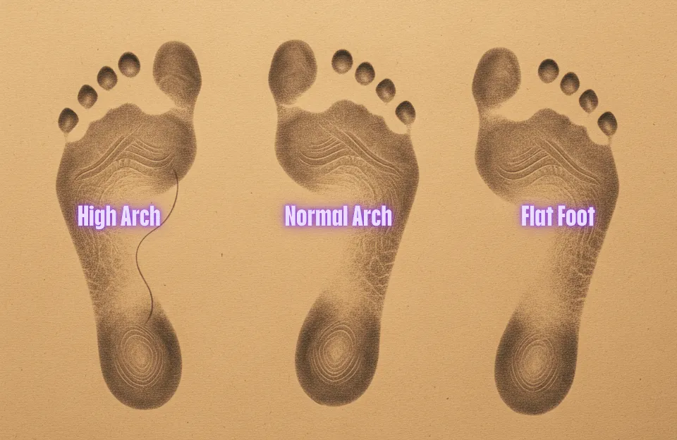 How to Choose Running Shoes: A Beginner’s Simple Guide A Fun At-Home Wet Test to Guess Your Foot Type
