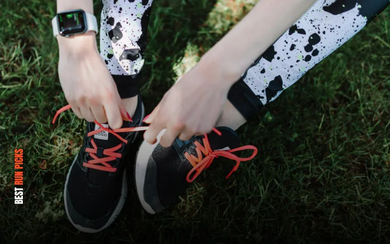 Pair of best running shoes for beginners with flat feet offering stability and arch support