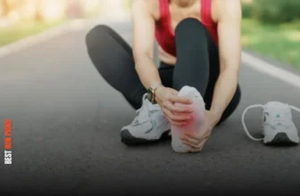 Heel support running shoes for beginners plantar fasciitis providing pain relief and recovery